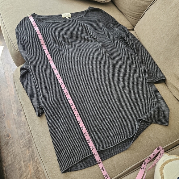 Aritzia Wilfred Gray Long Sleeve Sweater Top - Picture 11 of 12